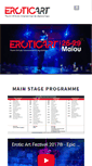 Mobile Screenshot of erotic-festival.com