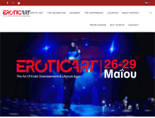 Tablet Screenshot of erotic-festival.com